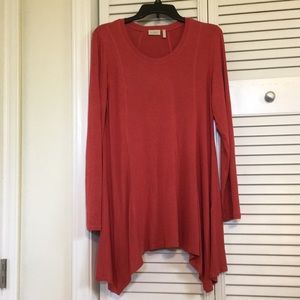 NWOT LOGO LORI GOLDSTEIN M tunic